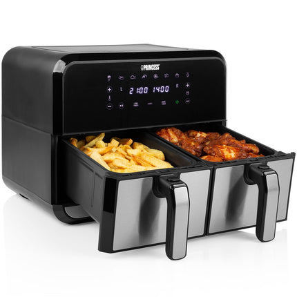 Horkovzdušná fritéza Double 2X4l 2400W 1802074 digitální