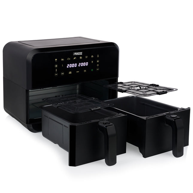 Horkovzdušná fritéza s dvojitým košem 2X4L 2400W - 182068