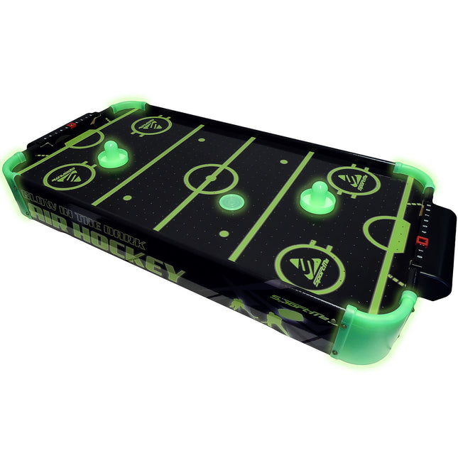 Air hockey svítící ve tmě