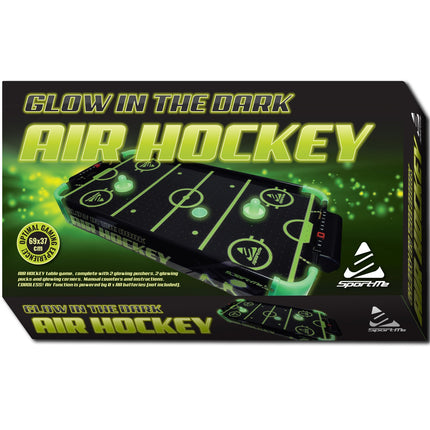 Air hockey svítící ve tmě