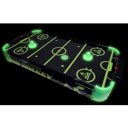Air hockey svítící ve tmě