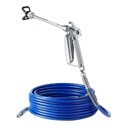 Airless Paint Spray Gun and Hose Kit, 3600 PSI, 5 Tips