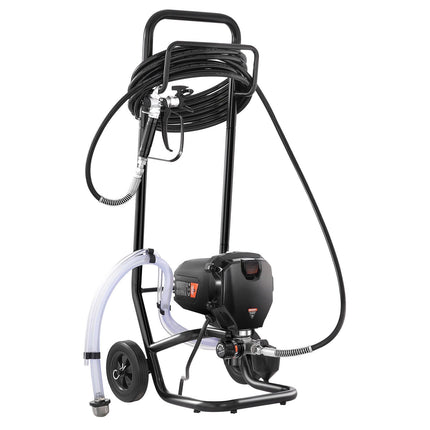 Airless Paint Sprayer, 750W 3000 PSI, Cart