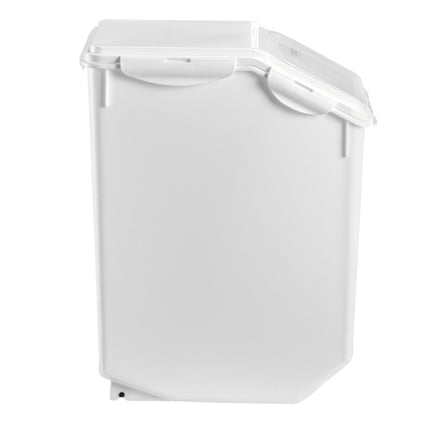 Airtight Food Storage Bins With Wheels, 4-Pack 15L-20L