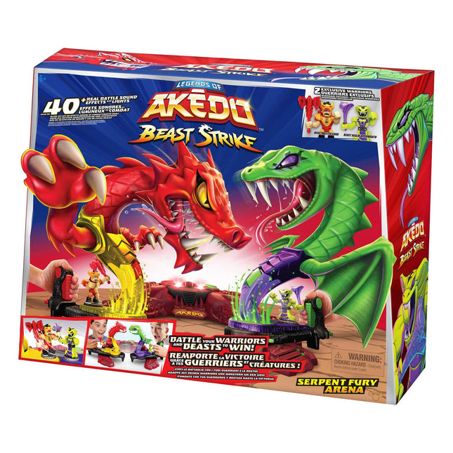Hrací set Akedo Serpent Fury Arena