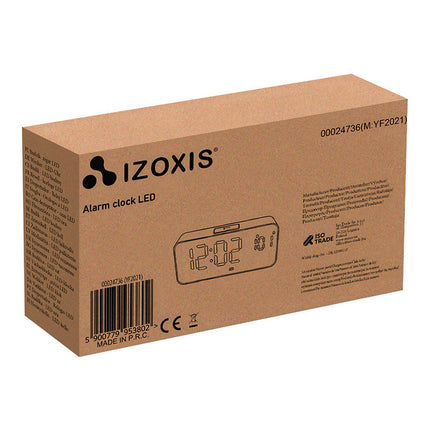 Budík - LED hodiny Izoxis 24736