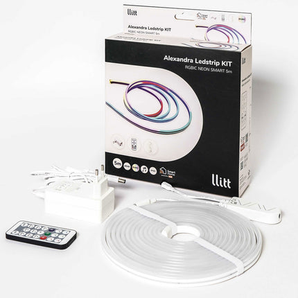 Alexandra sada LED pásku RGBIC Neon Smart Tuya WiFi 5m
