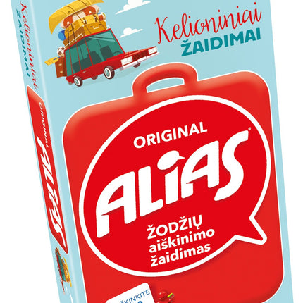 Cestovní desková hra Alias v litevštině – zábava pro každý věk