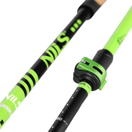 Hliníkové hole na nordic walking, nastavitelná délka