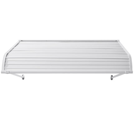 Aluminum Door Awning 48 x 42 in, Rain Sun Snow Shield