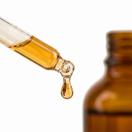 Lahvičky s kapátkem z jantarového skla, 100 ml, sada 12 ks