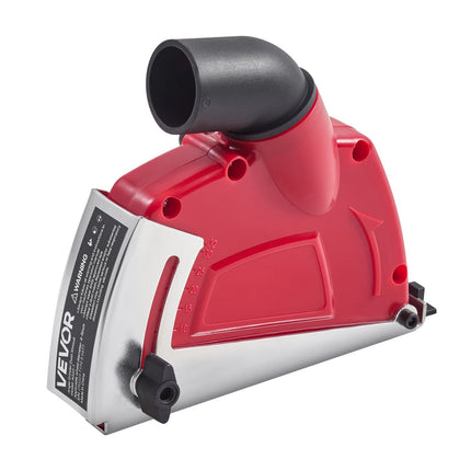 Angle Grinder Cutting Dust Shroud, 4-5 in, Vacuum Adapter