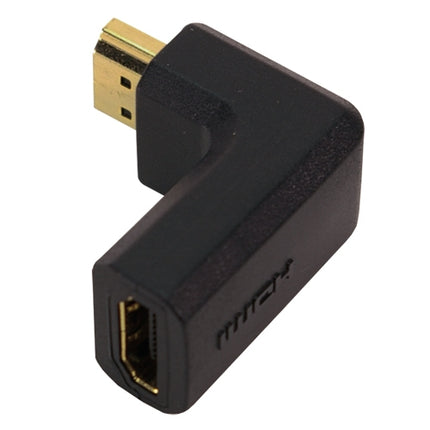 Úhlový HDMI adaptér samec -> samice