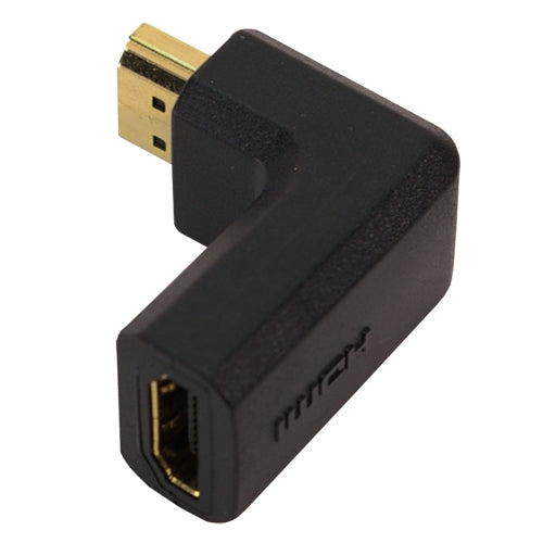 Úhlový HDMI adaptér samec -> samice