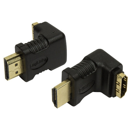 Úhlový HDMI adaptér samec -> samice