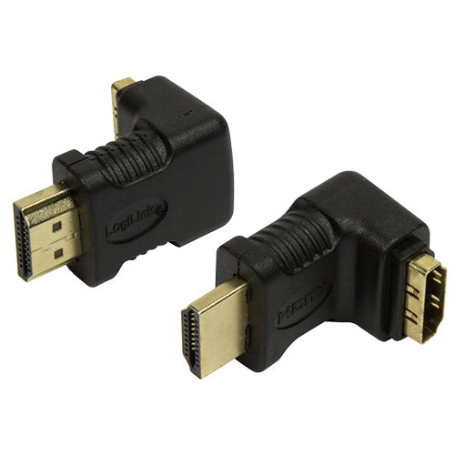 Úhlový HDMI adaptér samec -> samice