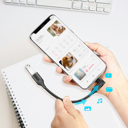 Úhlový USB-C kabel USB 3.2 15W 0.2m