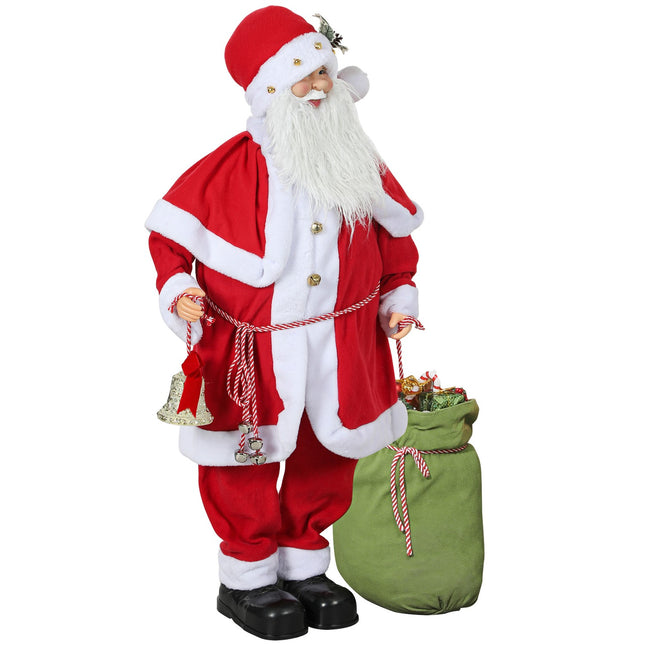 Pohyblivý Santa Claus s hudbou a pohybem, do interiéru