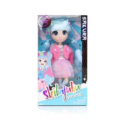 Anime panenka Sakura, 30 cm, sběratelská figurka