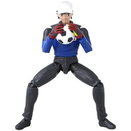 Figurka Anime Heroes Captain Tsubasa s příslušenstvím, 16 cm - Genzo Wakabayashi
