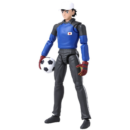 Figurka Anime Heroes Captain Tsubasa s příslušenstvím, 16 cm - Genzo Wakabayashi