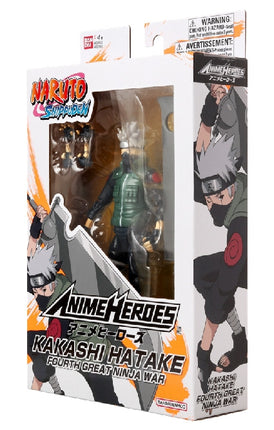 Figurka Anime Heroes Naruto s příslušenstvím, 16 cm - Hatake Kakashi Fourth Great Ninja War