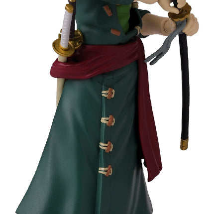 Anime Heroes Once Piece Figure With Accessories, 16 Cm - Roronoa Zoro