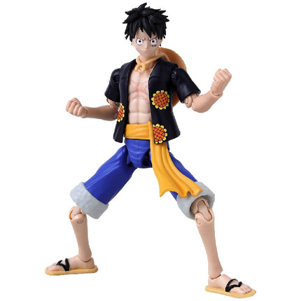 Figurka Anime Heroes One Piece s příslušenstvím, 16 cm - Monkey D. Luffy (verze Dressrosa)