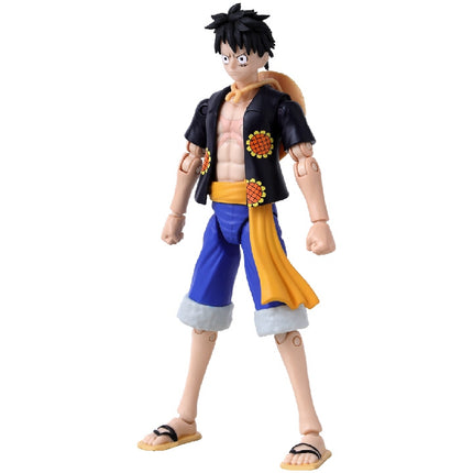 Figurka Anime Heroes One Piece s příslušenstvím, 16 cm - Monkey D. Luffy (verze Dressrosa)