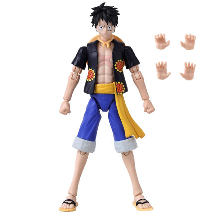 Figurka Anime Heroes One Piece s příslušenstvím, 16 cm - Monkey D. Luffy (verze Dressrosa)