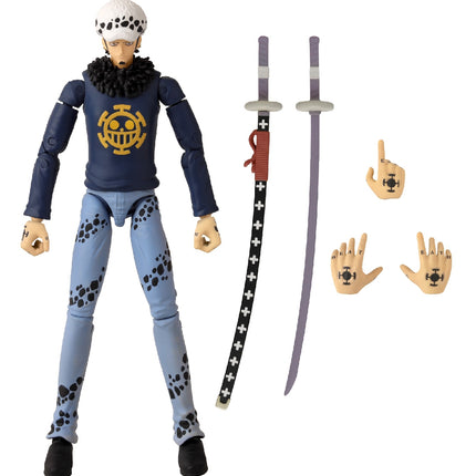 Figurka Anime Heroes One Piece s příslušenstvím, 16 cm - Trafalgar D. Law