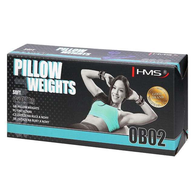 Závaží na kotníky a zápěstí, modrá, 2 x 0.7 kg