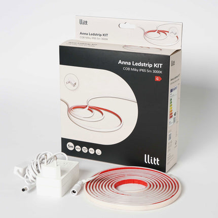 Anna sada LED pásku COB-LED Milky IP65 5m 3000K