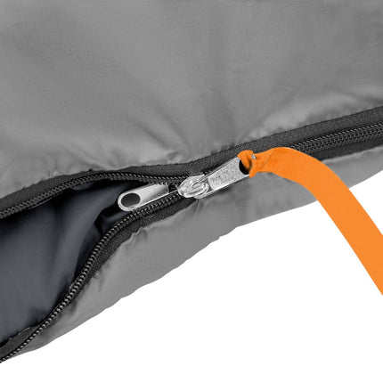 Anthracite-Orange Sleeping Bag, Size L