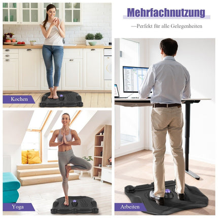 Anti-Ermüdungsmatte mit Massagepunkten &amp; 360° rollender Massageball-Stehmatte