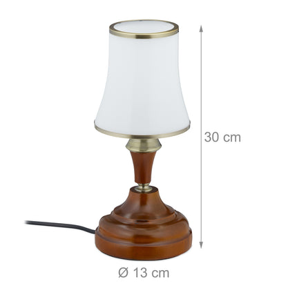 Stolní lampa v antickém stylu