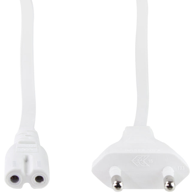 Přívodní kabel Euro – C7 bílá 1.8m