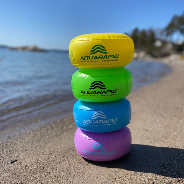 Plavecký náramek Aqua ring -30 kg křišťálově modrá