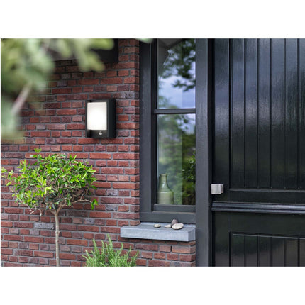 Arbor nástěnná lampa se senzorem Ultra Efficient LED 3.8W 800lm antracit