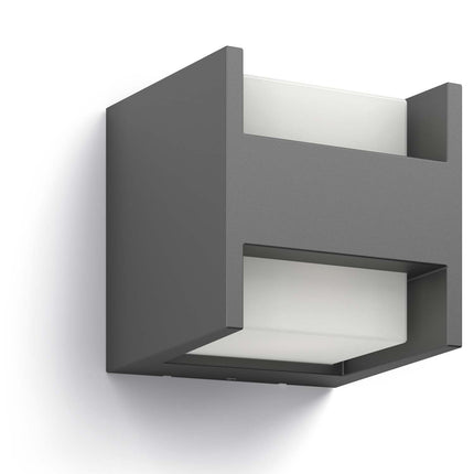 Arbor nástěnná lampa Ultra Efficient LED 2x3.8W 800lm antracit