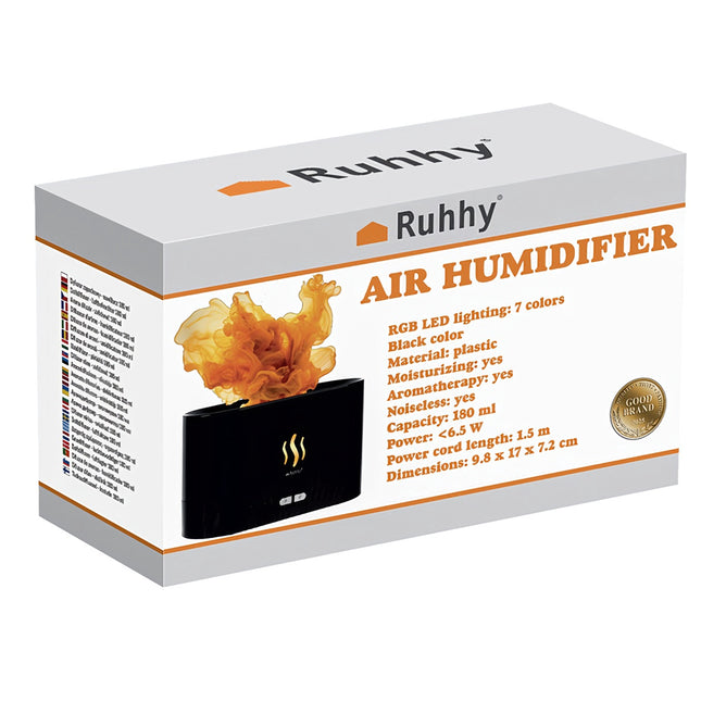 Aroma difuzér – zvlhčovač 180ml Ruhhy 22542