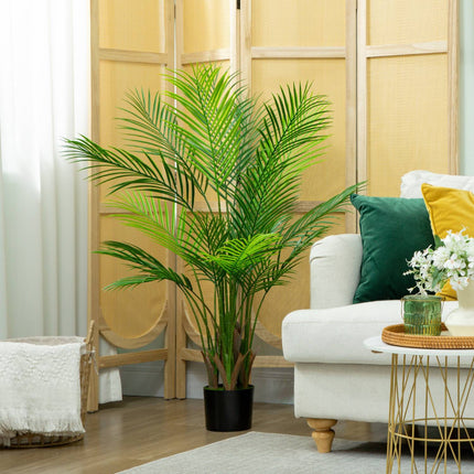 Umělá palma areka, 120cm, odolná UV, do interiéru i exteriéru