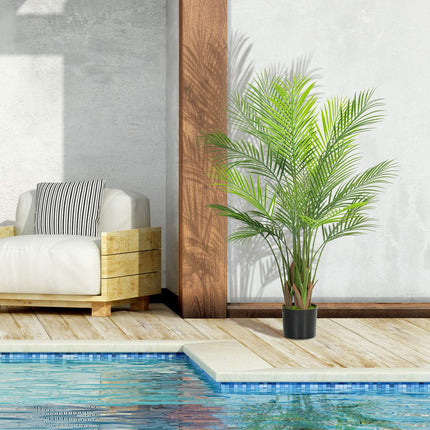 Umělá palma areka, 120cm, odolná UV, do interiéru i exteriéru