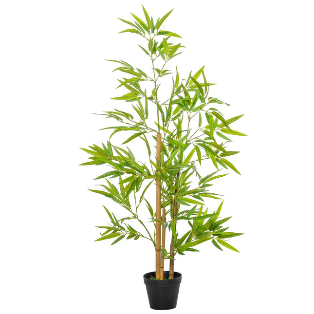Umělý bambus, 120cm, věrná dekorace do interiéru