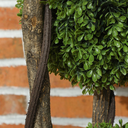 Umělý buxus v květináči, 115 cm, dekorativní zeleň