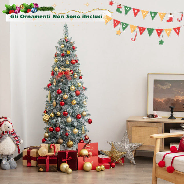 Umělý vánoční stromek 150cm, 190 barevných LED světel