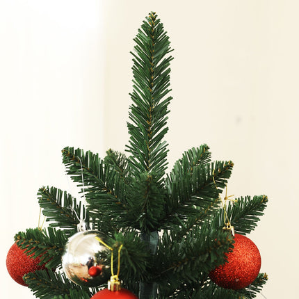 Umělý vánoční stromek 150cm, samozhášivý, zelený
