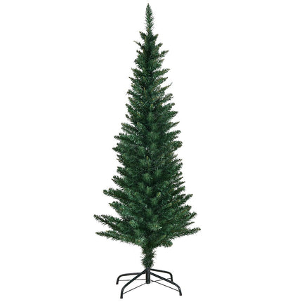 Umělý vánoční stromek, 150cm, PVC, kovový stojan