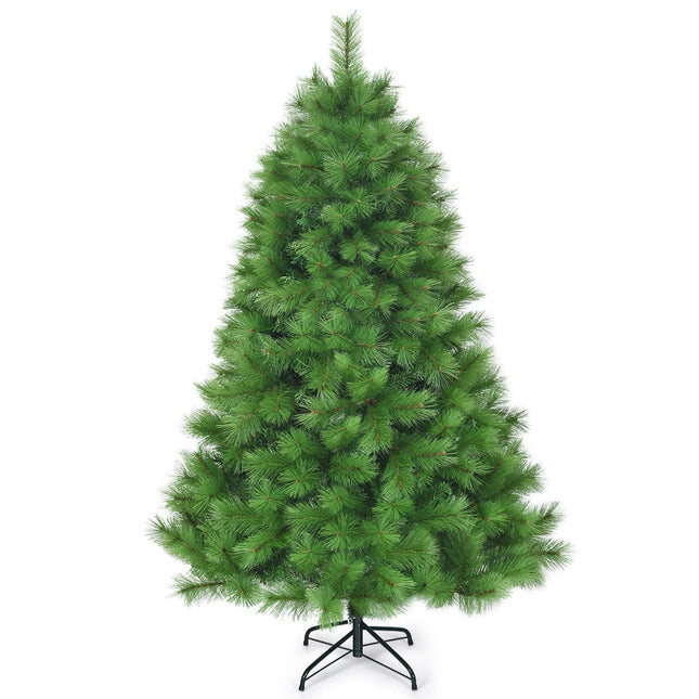 Umělý vánoční stromek, 180 cm, PVC jehličí, kovový stojan