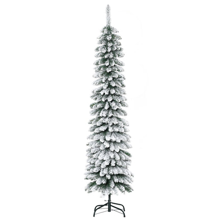 Umělý vánoční stromek, 180 cm, zasněžené větve, do interiéru